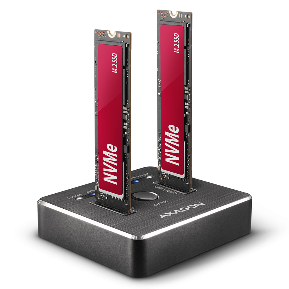 Image of Axagon ADSA-M2C storage drive docking station USB 3.2 Gen 2 (3.1...
