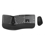 Conceptronic ERGO Wireless Ergonomic Keyboard & Mouse Kit, QWERTY EN (US)