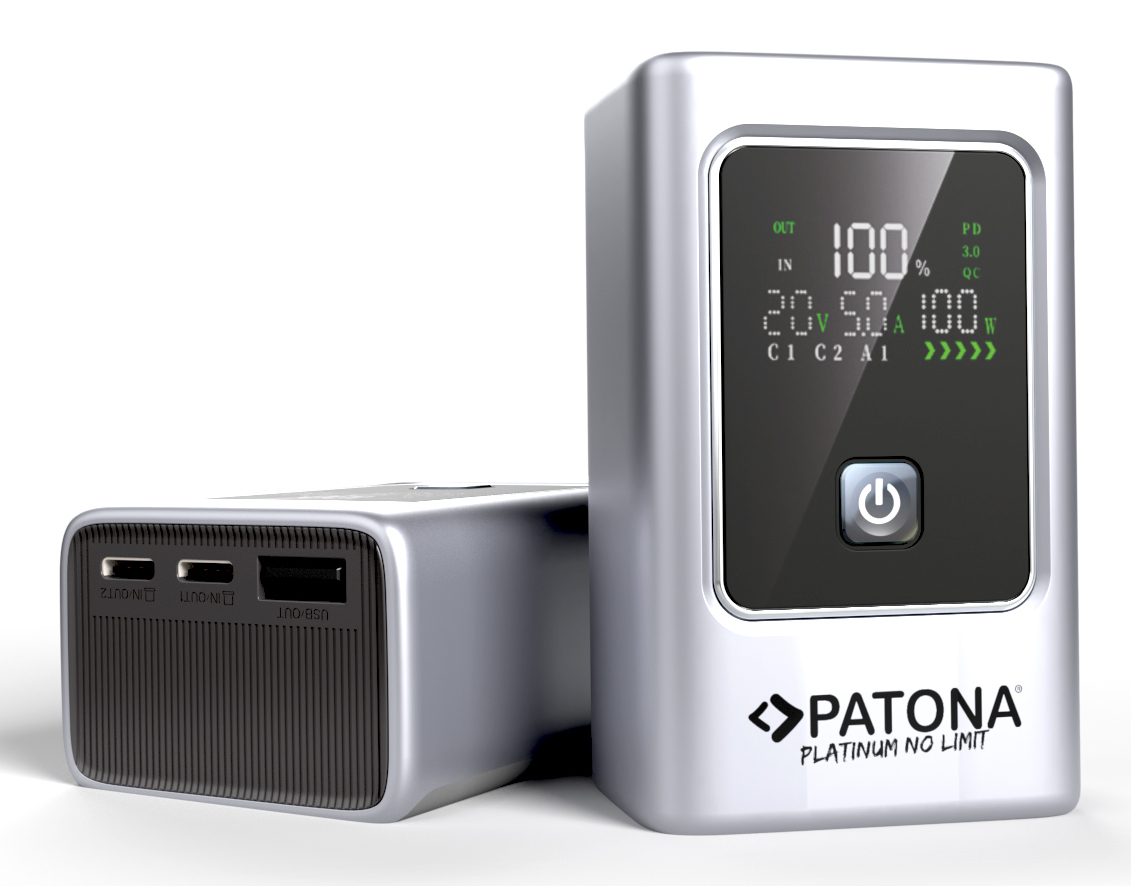 PATONA 4238 power bank Lithium-Ion (Li-Ion) 10000 mAh Silver