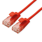 ROLINE GREEN 21.44.3915 networking cable Red 2 m Cat6a U/UTP (UTP)