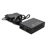 AddOn Networks ADD-GMC-2SFP-UK network media converter 1000 Mbit/s 1550 nm Multi-mode, Single-mode Black