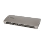 StarTech.com Thunderbolt 4 Dock, 96W Power Delivery, Single 8K/Dual Monitor 4K 60Hz, 3xTB4/USB4 ports, 4xUSB-A, SD, GbE, Thunderbolt 4 Docking Station voor Windows of TB3 MacBook, 0.8m Kabel