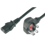 FDL 5M UK MAINS CABLE - UK PLUG TO IEC C13 SOCKET