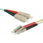 Hypertec 391660-HY fibre optic cable 1 m 2x SC 2x LC OM4 Aqua colour