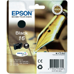 Epson C13T16214020/16 Ink cartridge black Blister Radio Frequency, 175 pages 5.4ml for Epson WF 2010