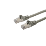 connektgear 10m RJ45 CAT6a SSTP Stranded Flush Moulded LS0H Network Cable - 26AWG - Grey