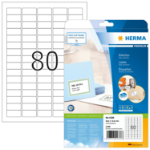 HERMA Labels Premium A4 35.6x16.9 mm white paper matt 2000 pcs.