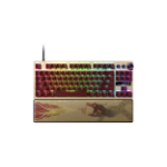 Razer Huntsman V3 Pro Tenkeyless keyboard Gaming USB QWERTY UK International Gold, Yellow