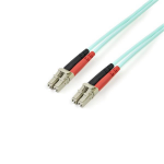 StarTech.com Fiber Optic Cable - 10 Gb Aqua - Multimode Duplex 50/125 - LSZH - LC/LC - 3 m