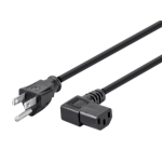 Monoprice 42085 power cable Black 23.6" (0.6 m) NEMA 5-15P IEC C13