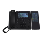 AudioCodes 450HD IP phone Black 8 lines TFT