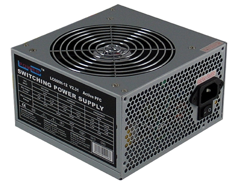 LC-Power LC600H-12 V2.31 power supply unit 600 W 20+4 pin ATX ATX...