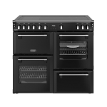 Stoves 444411873 cooker Range cooker Electric Zone induction hob Black