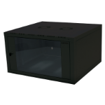 LogiLink W09E66B rack cabinet Wall mounted rack Black