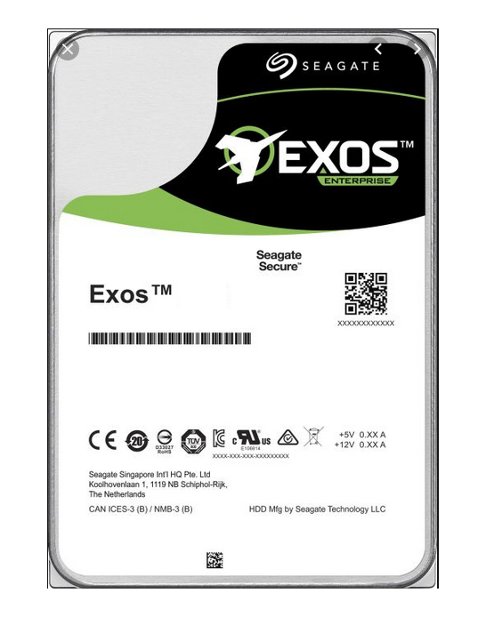 Image of Seagate Exos X16 3.5" 14000 GB Serial ATA III