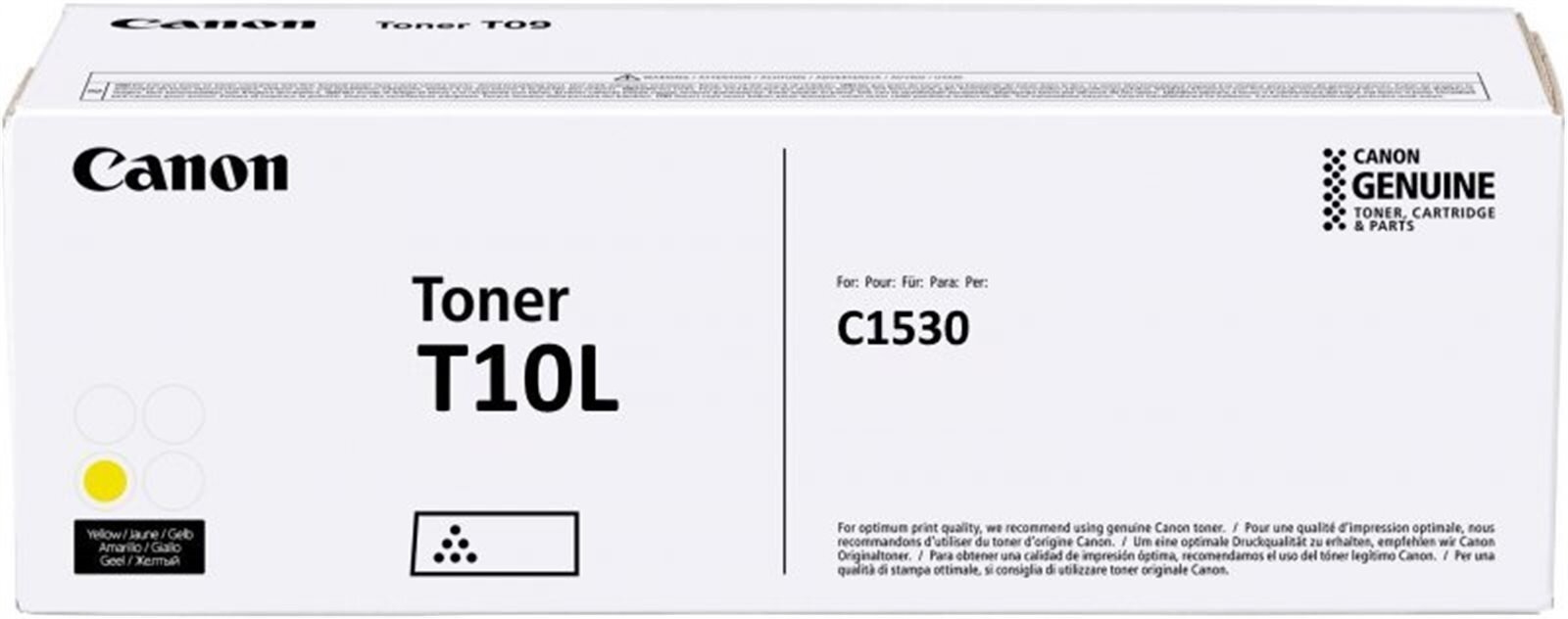 Image of Canon 4802C001/T10L Toner cartridge yellow, 5K pages ISO/IEC 19752...