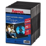 Hama DVD Slim Box 25, Black 1 discs