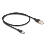 DeLOCK 81225 USB-kabel USB 2.0 0,5 m USB A USB C Zwart