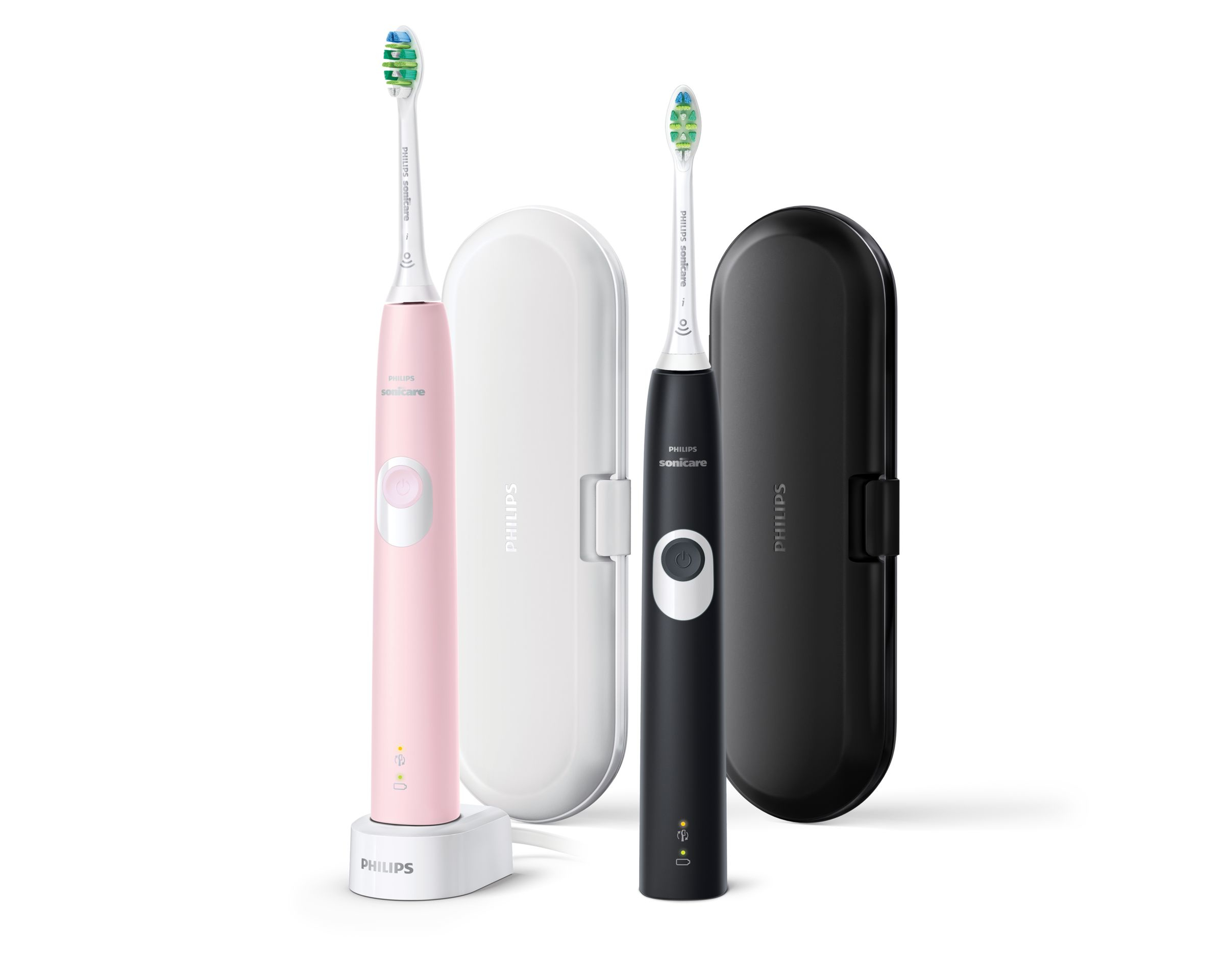 Image of Philips 4300 series ProtectiveClean 4300 HX6800/35 2-pack sonic...