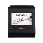 Signotec ST-GERT-3-U100 signature capture pad 12.7 cm (5") Black LCD