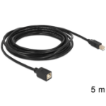 DeLOCK 83429 USB cable USB 2.0 5 m USB B Black
