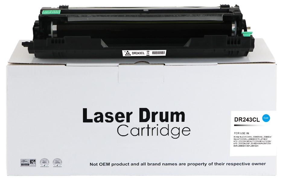 Image of CTS Wholesale Compatible Brother DR243C Cyan Drum DR243CL