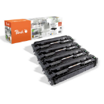 Peach PT1145 toner cartridge 4 pc(s) Compatible Black, Cyan, Magenta, Yellow