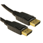 Cables Direct CDLDP-003LOCK DisplayPort cable 3 m Black