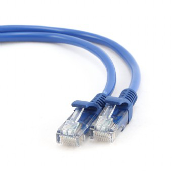 Gembird PP12-0.5M/B nätverkskablar Blå 0,5 m Cat5e