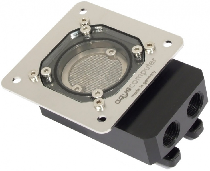 Aqua Computer 34018 hardware cooling accessory Black,Stainless steel