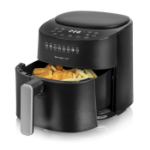 Emerio AF-129369 fryer Single 4.5 L Stand-alone 1300 W Hot air fryer Black