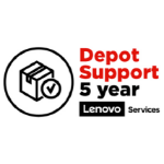 Lenovo Depot/Customer Carry-In Upgrade, Extended service agreement, parts and labour (for system with 1 year depot or carry-in warranty), 5 years (from original purchase date of the equipment), for ThinkBook 14 G6 ABP; 14 G6 IRL; 14s Yoga G2 IAP; 16 G6 AB