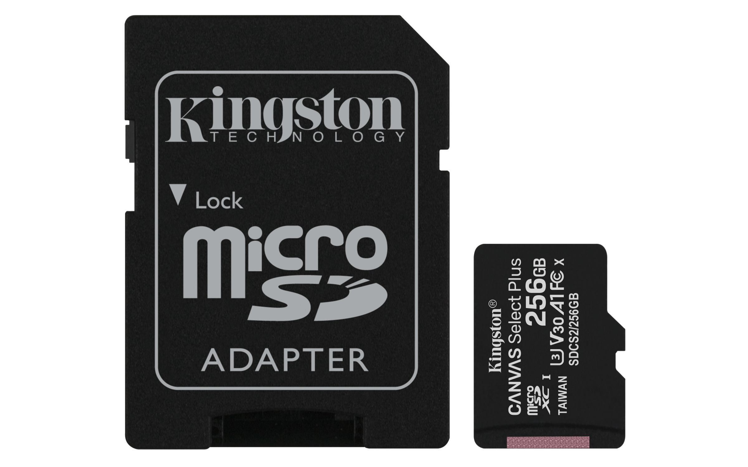 Image of Kingston Technology 256GB micSDXC Canvas Select Plus 100R A1 C10...