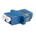 Cablenet LC Duplex SM Coupler Blue