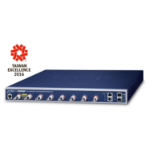 PLANET LRP-822CS netwerk-switch Managed Gigabit Ethernet (10/100/1000) Power over Ethernet (PoE) 1U Blauw