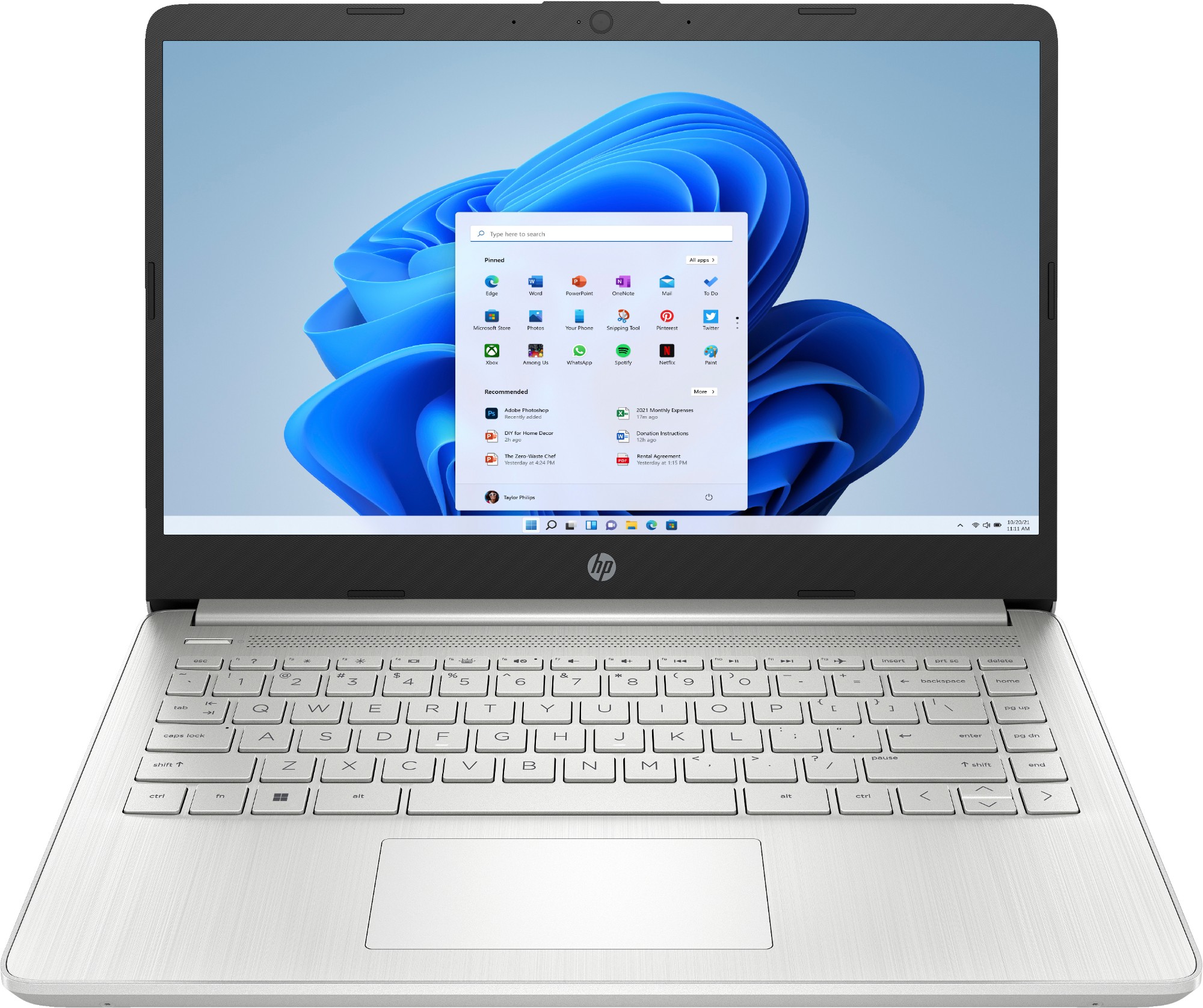 HP 14s-dq5009na Intel® Core™ i5 i5-1235U Laptop 35.6 cm (14") Full HD 8 GB DDR4-SDRAM 256 GB SSD Wi-Fi 5 (802.11ac) Windows 11 Home Silver