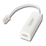 Lindy 0.25m RJ-45/BT networking cable White