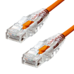 ProXtend Ultra Slim CAT6 U/UTP CU LSZH Ethernet Cable Orange 5M