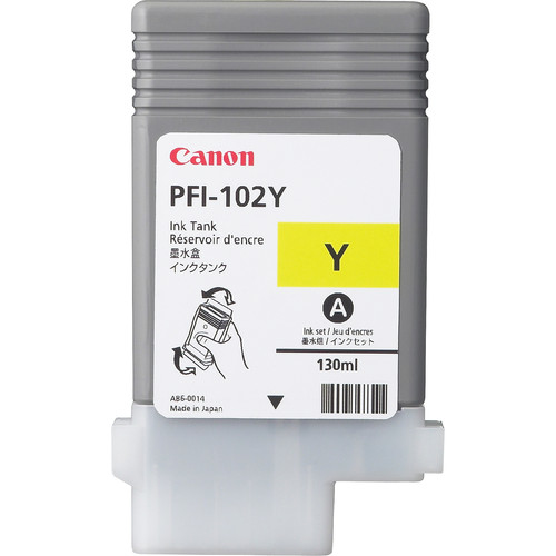 Image of Canon 0898B001/PFI-102Y Ink cartridge yellow 130ml for Canon IPF...
