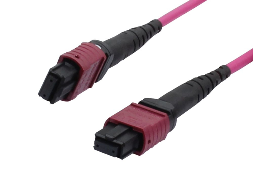 EU Product - LWL-MTP -Female Patchkabel OM4 LowLoss ELite 12 Faser Typ B crossed - Cable - Network thumbnail