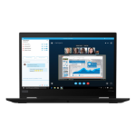 T1A Lenovo ThinkPad X13 Yoga Gen 1 Refurbished Intel® Core™ i5 i5-10310U Hybrid (2-in-1) 33.8 cm (13.3") Touchscreen Full HD 16 GB DDR4-SDRAM 256 GB SSD Wi-Fi 6 (802.11ax) Windows 10 Pro Black