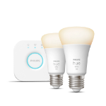 Philips Hue Starter kit: 2 E27 smart bulbs (1100)
