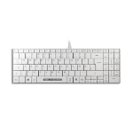 Man & Machine Its Cool keyboard USB QWERTZ German White