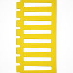 Brady BM71D-3-7696-YL printer label Yellow