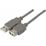 EXC 149384 USB cable 1 m USB 2.0 USB A Grey