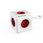 Allocacoc PowerCube power extension 1.5 m 5 AC outlet(s) Indoor Red, White