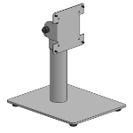 Ergonomic Solutions Free standing base plate with