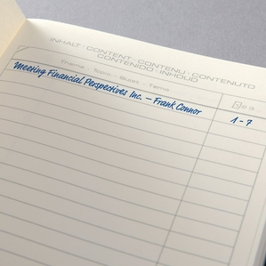 Sigel Conceptum writing notebook A5 194 sheets Black