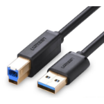 Ugreen 30753 USB cable 1 m USB A USB B Black