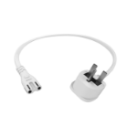 Vision TC 0.5MUKF8 power cable White 0.5 m C7 coupler BS 1363